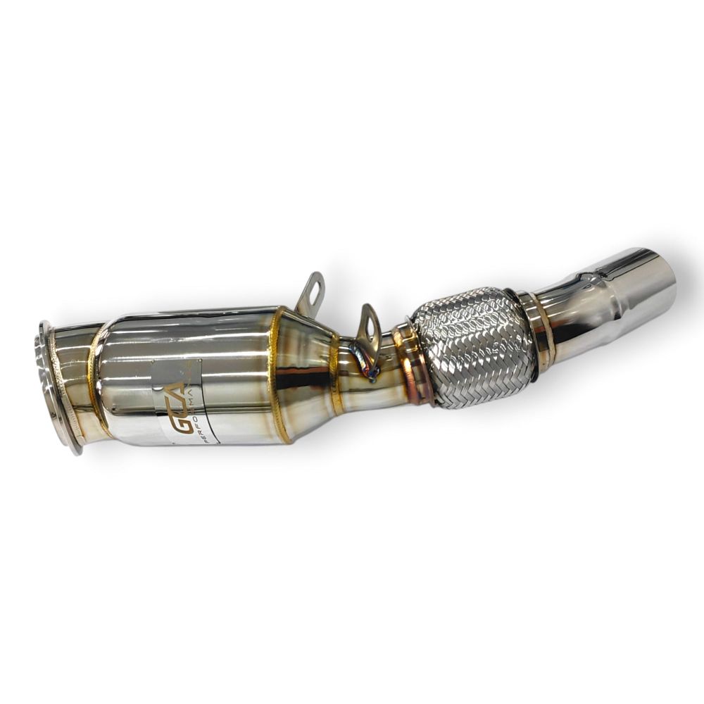 2013-2017 Bmw 2-Series Downpipe | F22/F23 No Heat Shield / Racing (No Cat) Front Race Pipes